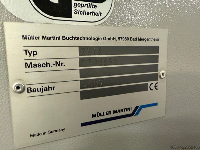 Zszywarka do broszur MÜLLER MARTINI Ventura 3215