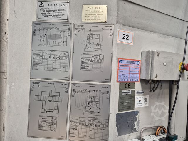 Planer-type milling machine - double column Droop+Rein T2540R50E