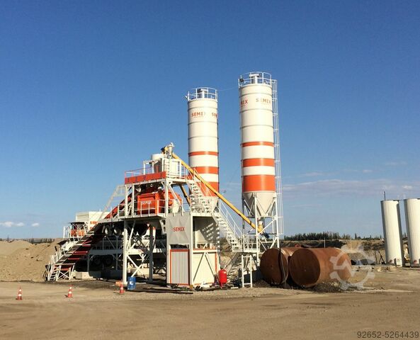 Mobiele betonmolens Mobiel 160S4 SEMIX Mobile 160S4