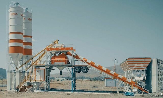 CONCRETE BATCHING PLANT Mobiel 160S4 SEMIX Mobile 160S4