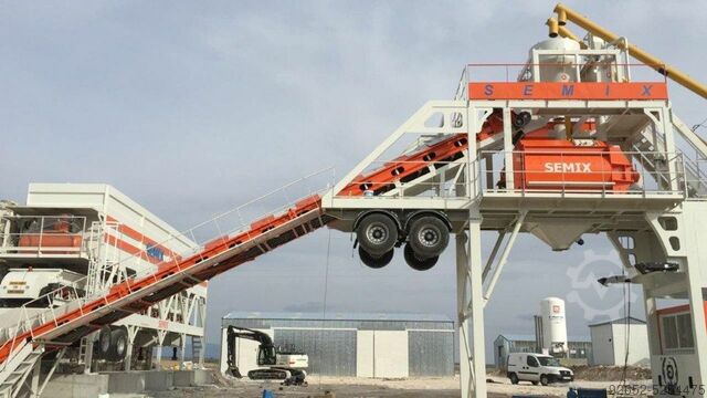 CONCRETE BATCHING PLANT Mobiel 160S4 SEMIX Mobile 160S4