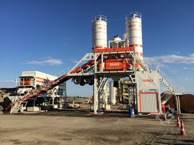 CONCRETE BATCHING PLANT Mobiel 160S4 SEMIX Mobile 160S4