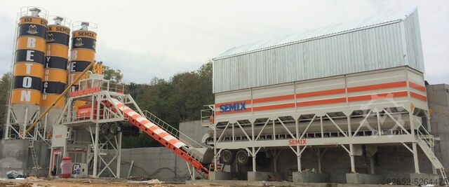 ŁAŹNIA BETONU Mobilna 160S4 SEMIX Mobile 160S4