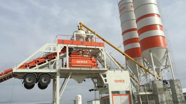 CONCRETE BATCHING PLANT Mobile 160S4 SEMIX Mobile 160S4