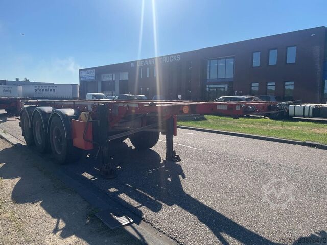 Transport af containere Fliegl SDS380 20FT Tank / ADR / BPW Disc