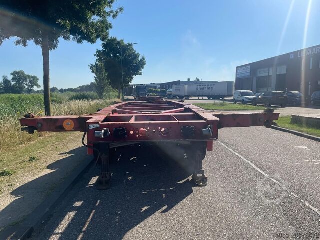 Transport af containere Fliegl SDS380 20FT Tank / ADR / BPW Disc