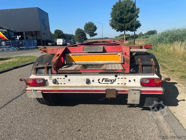 Transport af containere Fliegl SDS380 20FT Tank / ADR / BPW Disc