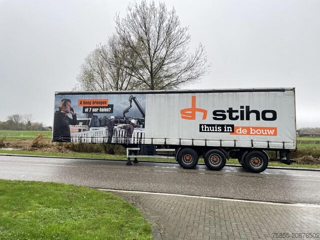 Semi-dieplader SYSTEM TRAILER Tautliner Kooiaap / Steering / Liftaxle / NL Tr...