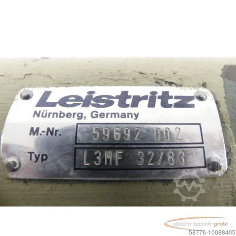 Control unit Leistritz 59692 002 Motor SN L3MF 32/83