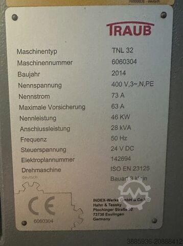 Automata eszterga Traub TNL 32-7