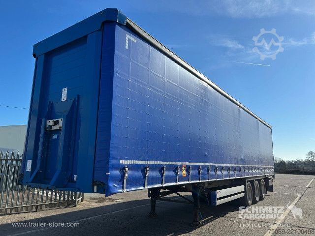 Brandalı açık yarı römork Schmitz Cargobull Curtainsider Standard UK