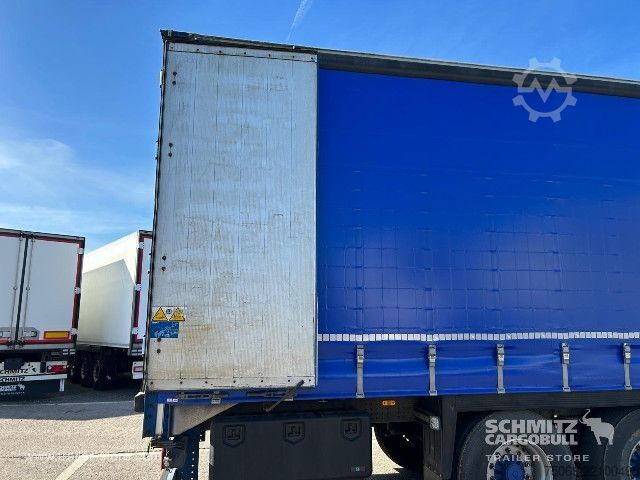 Brandalı açık yarı römork Schmitz Cargobull Curtainsider Standard UK