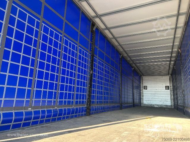 Brandalı açık yarı römork Schmitz Cargobull Curtainsider Standard UK