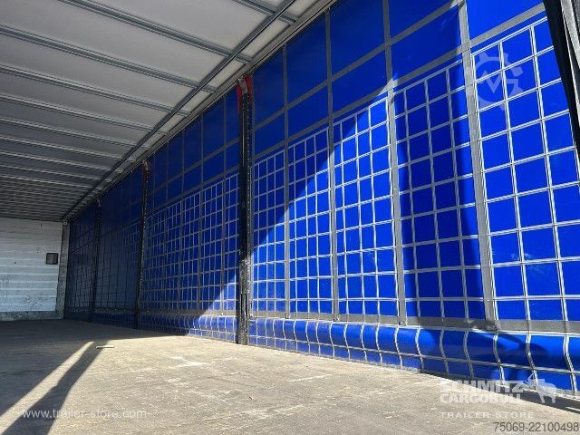 Brandalı açık yarı römork Schmitz Cargobull Curtainsider Standard UK