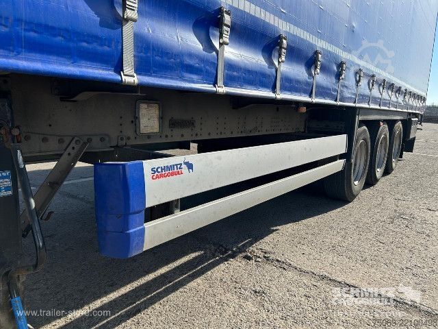 Brandalı açık yarı römork Schmitz Cargobull Curtainsider Standard UK