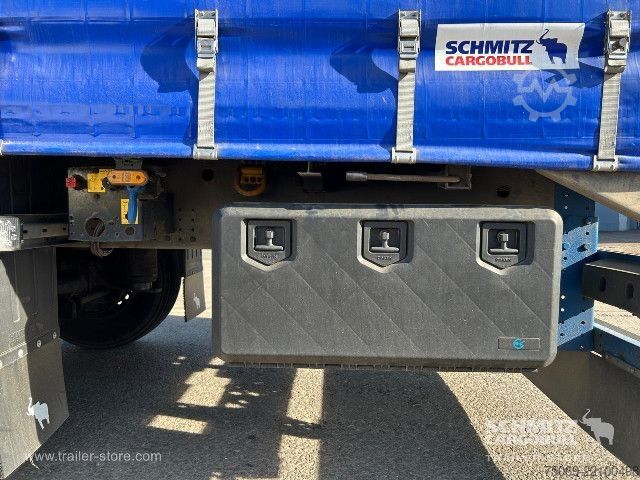 Brandalı açık yarı römork Schmitz Cargobull Curtainsider Standard UK