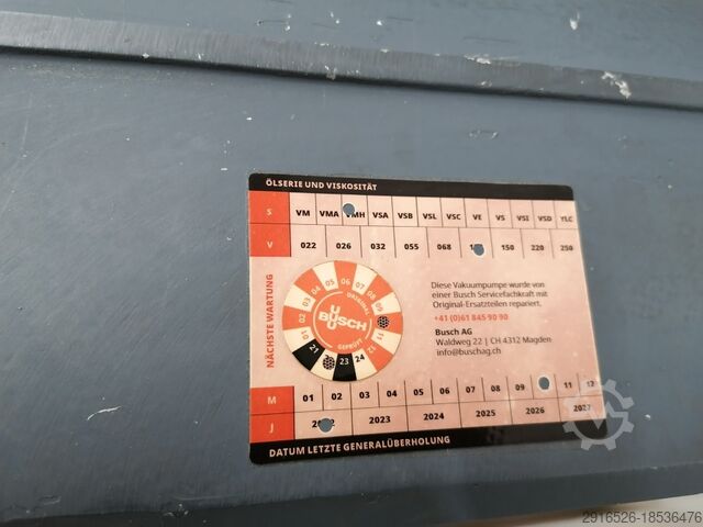 Vacuum pump Busch RA 0255 D 5Z2 DFZZ
