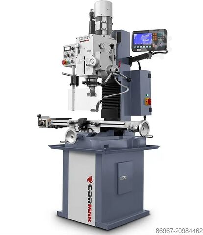 Fräs- und Bohrmaschine CORMAK ZX7055 VARIO DRO