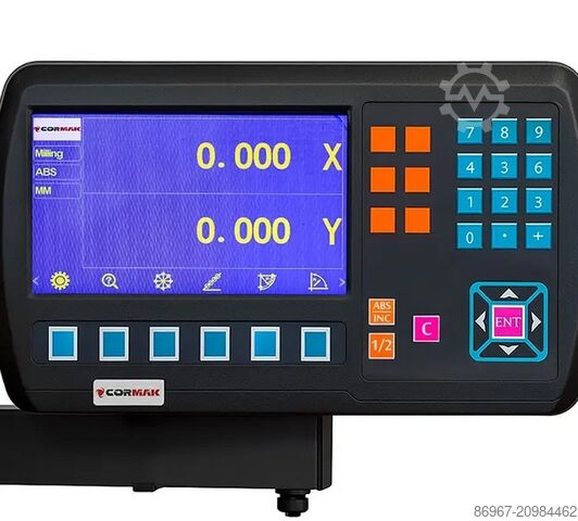 Fräs- und Bohrmaschine CORMAK ZX7055 VARIO DRO