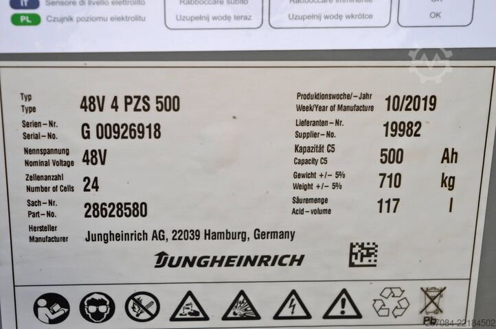 Gaffeltruck Jungheinrich EFG 215