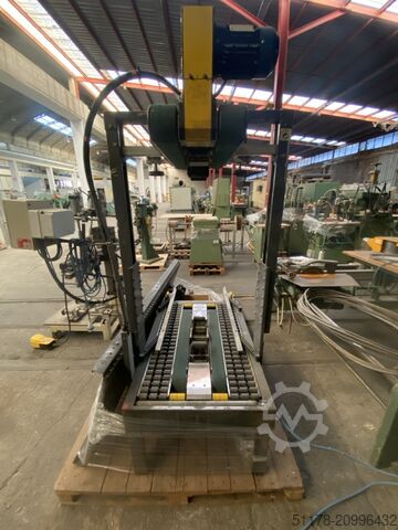 Siat SM26 Boven- en ondersealer compleet met aan- en afvoerrollen. Siat SM26