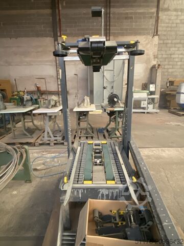 Siat SM26 Boven- en ondersealer compleet met aan- en afvoerrollen. Siat SM26