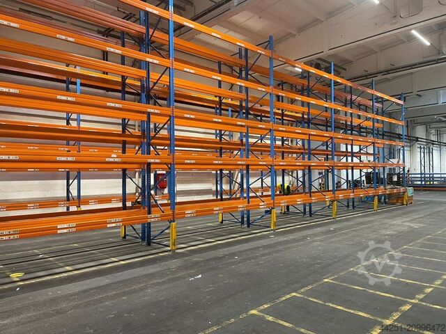21,6m Palletstelling 6m hoog 4 niveaus Stow Pal Rack