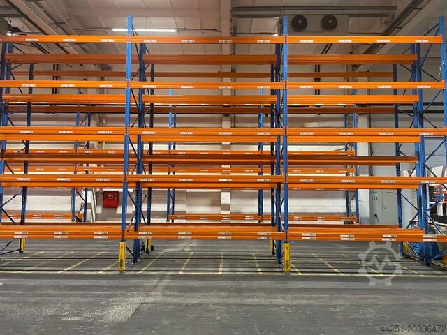 21,6m Palletstelling 6m hoog 4 niveaus Stow Pal Rack