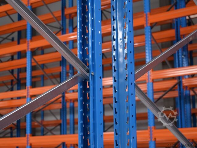 21,6m Palletstelling 6m hoog 4 niveaus Stow Pal Rack