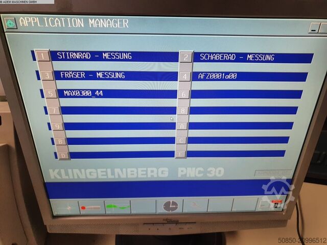Tandwiel testmachine KLINGELNBERG PNC 30