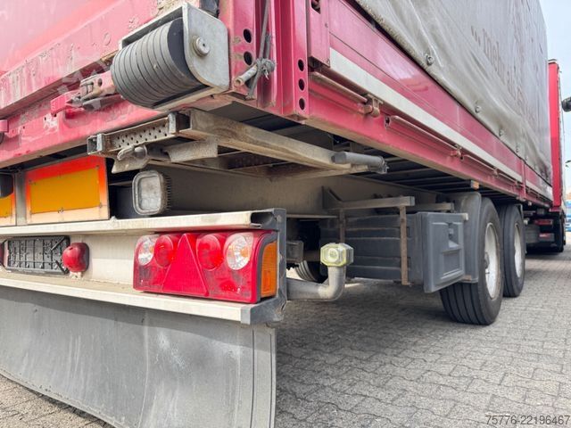 Anhänger mit Pritsche & Plane ACKERMANN-FRUEHAUF Z-PA 11.9/7.4E  Tandem Anhänger TÜV NEU