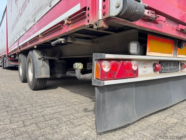 Anhänger mit Pritsche & Plane ACKERMANN-FRUEHAUF Z-PA 11.9/7.4E  Tandem Anhänger TÜV NEU