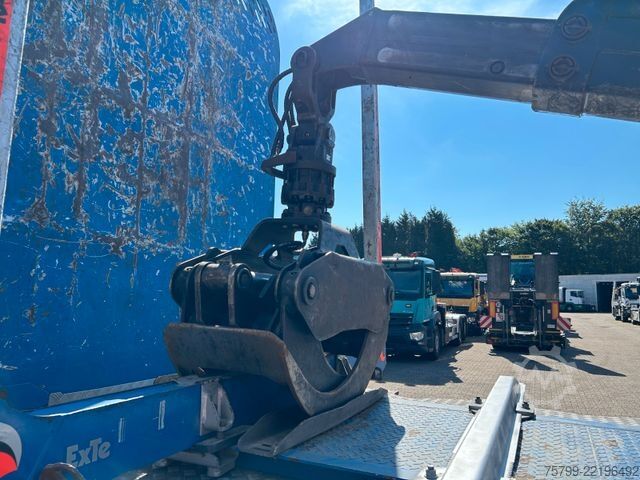 Camião florestal DAF XF 530 Plattform Kesla Kran Typ 2112 +Kabine