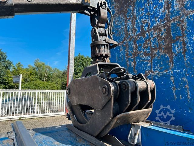 Camião florestal DAF XF 530 Plattform Kesla Kran Typ 2112 +Kabine