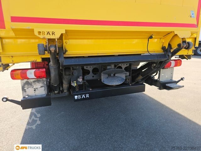 Camião plataforma com lona MERCEDES-BENZ 2546 L ACTROS Schiebeplane Schiebeverdeck LBW