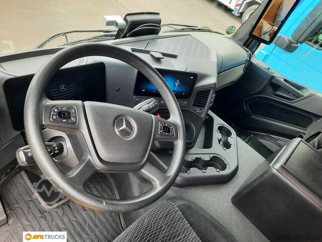 Plattewagen met zeil MERCEDES-BENZ 2546 L ACTROS Schiebeplane Schiebeverdeck LBW