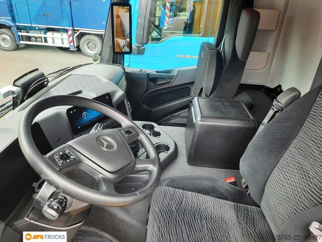 Plattewagen met zeil MERCEDES-BENZ 2546 L ACTROS Schiebeplane Schiebeverdeck LBW