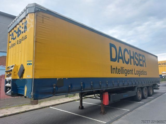 Semi-reboque aberto com lona KRONE SD Profiliner-Ladebordwand-Edscha