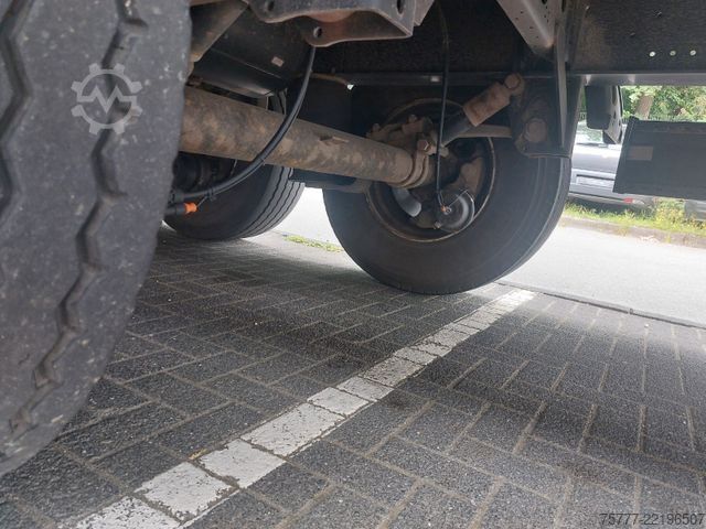 Semi-reboque aberto com lona KRONE SD Profiliner-Ladebordwand-Edscha