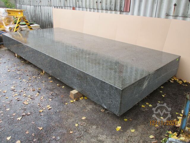 Granit Anreißtisch Werktisch 4500x2100mm Steinmessplatte Granitmesstisch