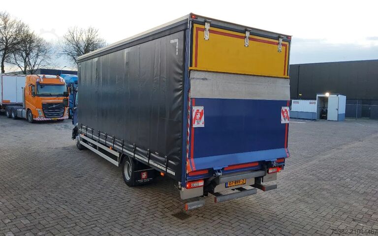 Συρόμενος μουσαμάς Renault D 240.12 LOW P4x2 - EURO 6 - SCHUIFZEIL - 07-BVF-2