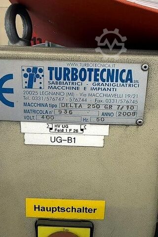 Pískovací jednotka Turbotechnika Turbinentyp 2xTC 260 D