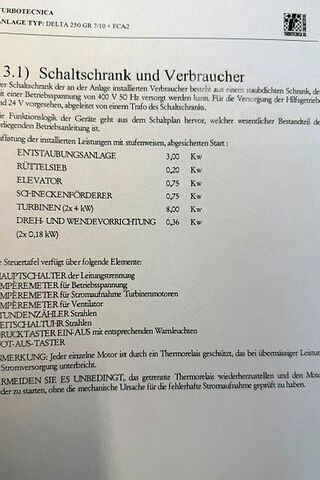 Pískovací jednotka Turbotechnika Turbinentyp 2xTC 260 D