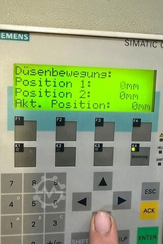 Pískovací jednotka Nicolis Satellitenstrahlanlage