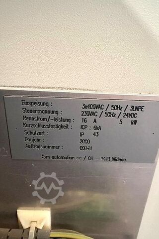 Pískovací jednotka Nicolis Satellitenstrahlanlage