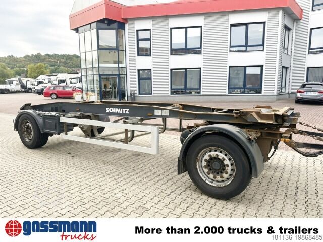 Afzetcontainer-aanhangwagen Schmitz ACF 18 S Schlittenabroller