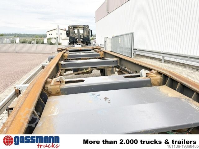 Afzetcontainer-aanhangwagen Schmitz ACF 18 S Schlittenabroller