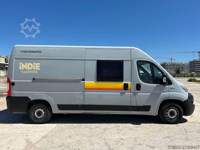 Wohnwagen/Wohnmobil Fiat Weinsberg Carabus 600 K | 4 Posti Letto | Completamente Attrezzato
