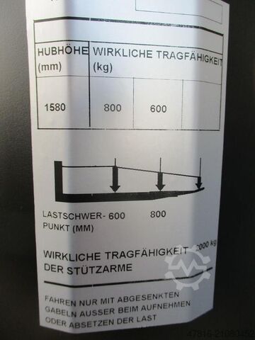 Pallet stacker BT SWE 080L