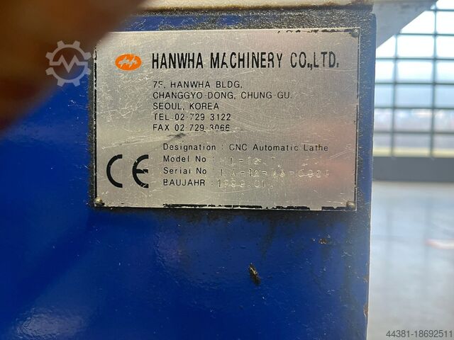 Automatische draaibank HANWHA ML 12